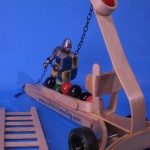 Craft Stick Marble Catapult