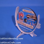 Craft Stick DVD Holder