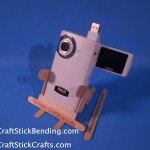 Craft Stick Camera Stand