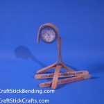 Popsicle Stick Watch Stand