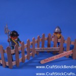 Craft Stick Fencing