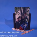 Craft Stick Picture Frame