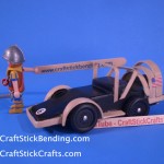 Craft Stick Derby Car