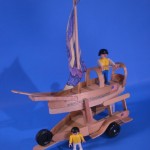 Craft Stick Sail Boat