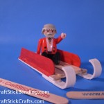 Popsicle Stick Sled