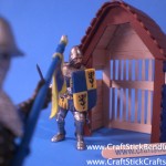 Craft Stick Guard House