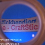 See YouTube "CraftStickCrafts"