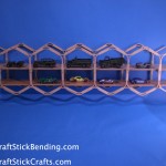 Popsicle Stick Bridge Double Decker