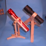 Craft Stick Flashlight Stands