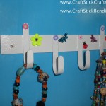 Popsicle Sticks Jewery Hooks