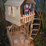 Craft Stick Treehouse