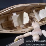 Craft Stick Row Boat