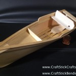 Craft Stick Small Rowboat