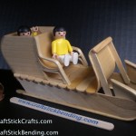 Craft Stick Crafts Sled