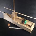 Craft Sticks & Craft Woods Sail Boat