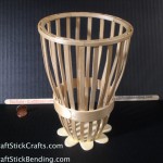 Tongue Dressor & Coffe Sticks Basket