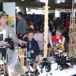 Craft Stick Engineering Display At Engineering Fair Seattle Museum Of Flight 2009