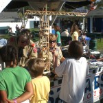 Craft Stick Engineering At Clallam County Fair