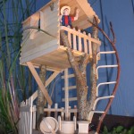 Craft Stick & Branch Tree House